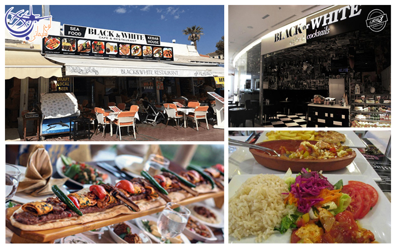 رستوران بلک اند وایت/ kusadasi Black and White restaurant